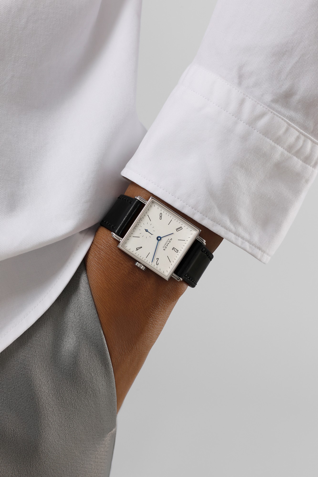 Tetra 27 white on a wrist